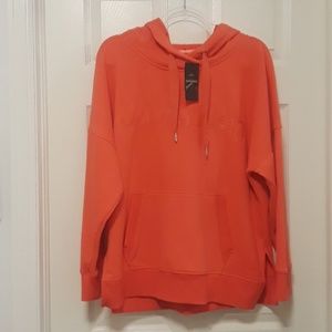 New Calvin Klein Pullover Hoodie Hot Orang Size XL
